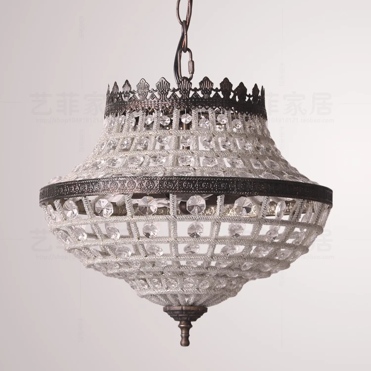 

Американская Хрустальная ретро-люстра, для спальни, крыльца, коридора, гостиной, столовой