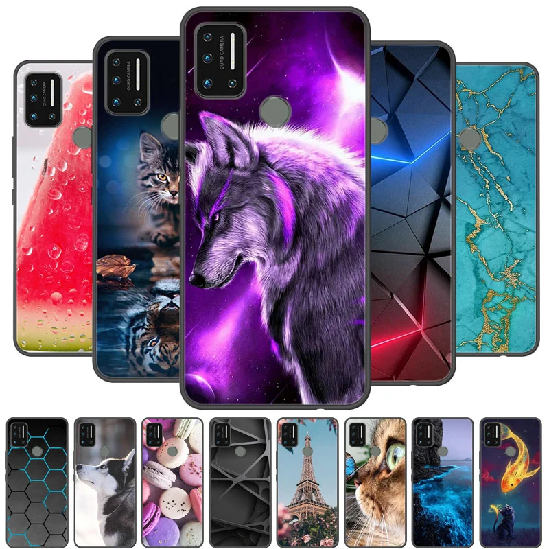 Чехол для Umidigi A7 Pro силиконовая задняя крышка чехол UMIDIGI s Мягкий бампер coque A 7 A7Pro