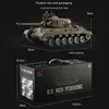 Henglong U.S.A. M26 Panshin 3838-1 Heavy Tank Remote Control Metal Tracked Vehicle Shooting and Smoking Military Model 6