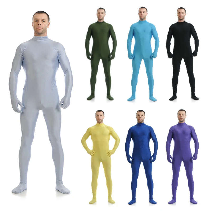 Ainclu мужской женский костюм из спандекса Zentai Morph мужские костюмы взрослые комбинезон для Хэллоуина карнавальный ролевый костюм