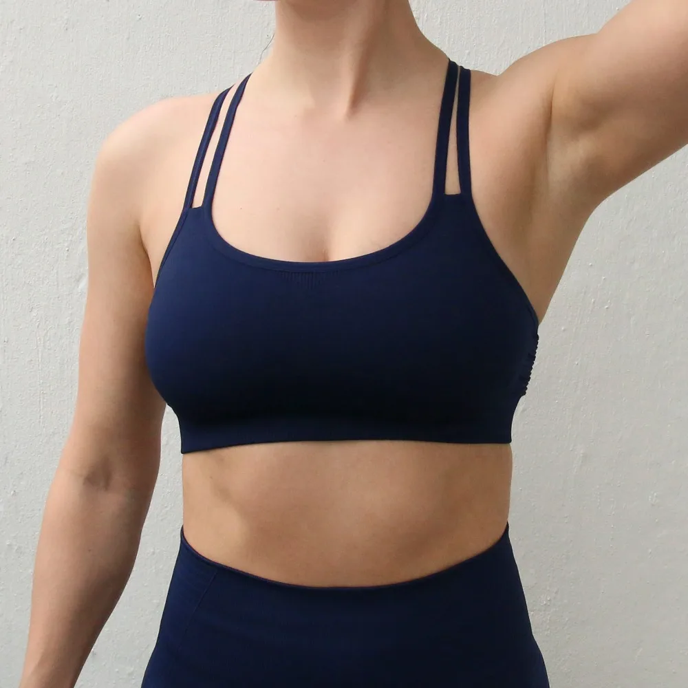 Nepoagym Women Seamless Bra Workout Tops Fitness Yoga Bra