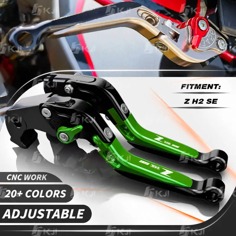 

For Kawasaki ZH2SE/Z H2 SE 2021-Present Clutch Lever Brake Lever Set Adjustable Folding Handle Levers Motor Accessories Parts