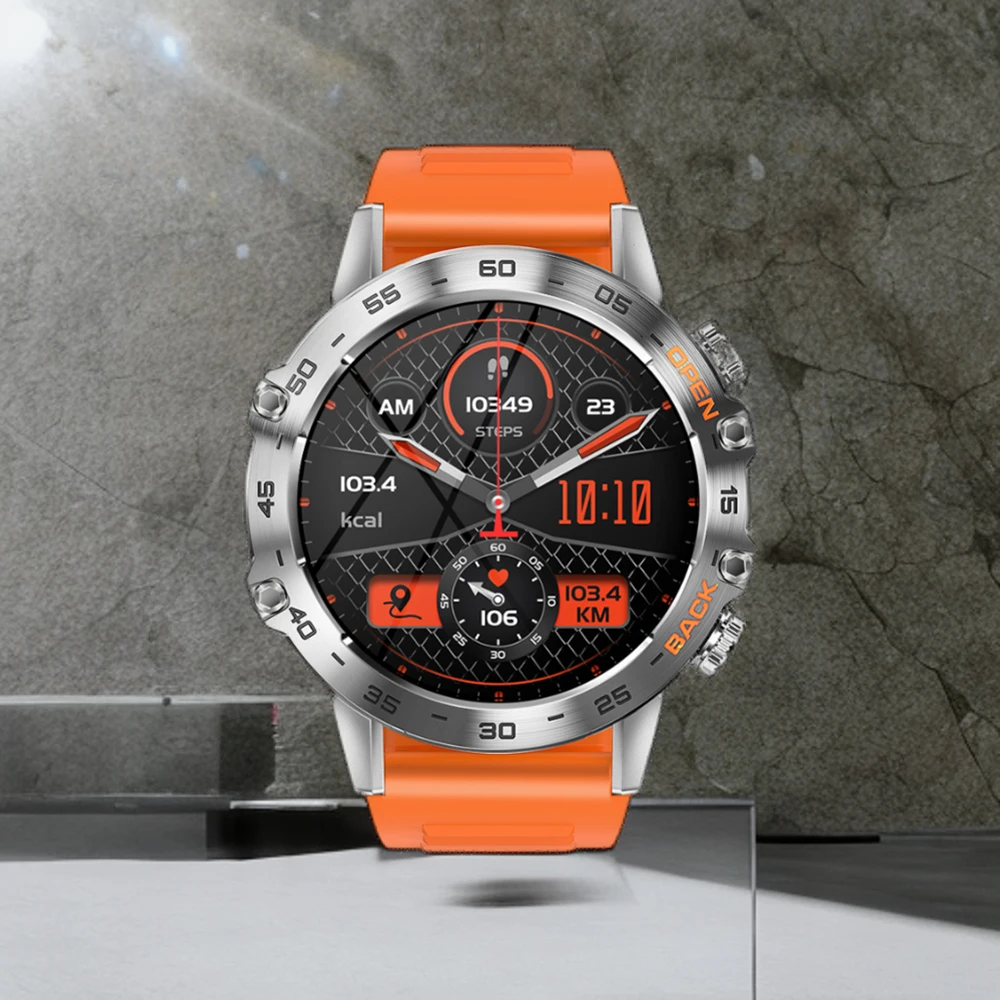 

Smart Watch Men Smartwatch 2023 K52 Smart Watches Men Women 100 Sports Modes Bluetooth Call Health Monitor 400mah 1.39Inch