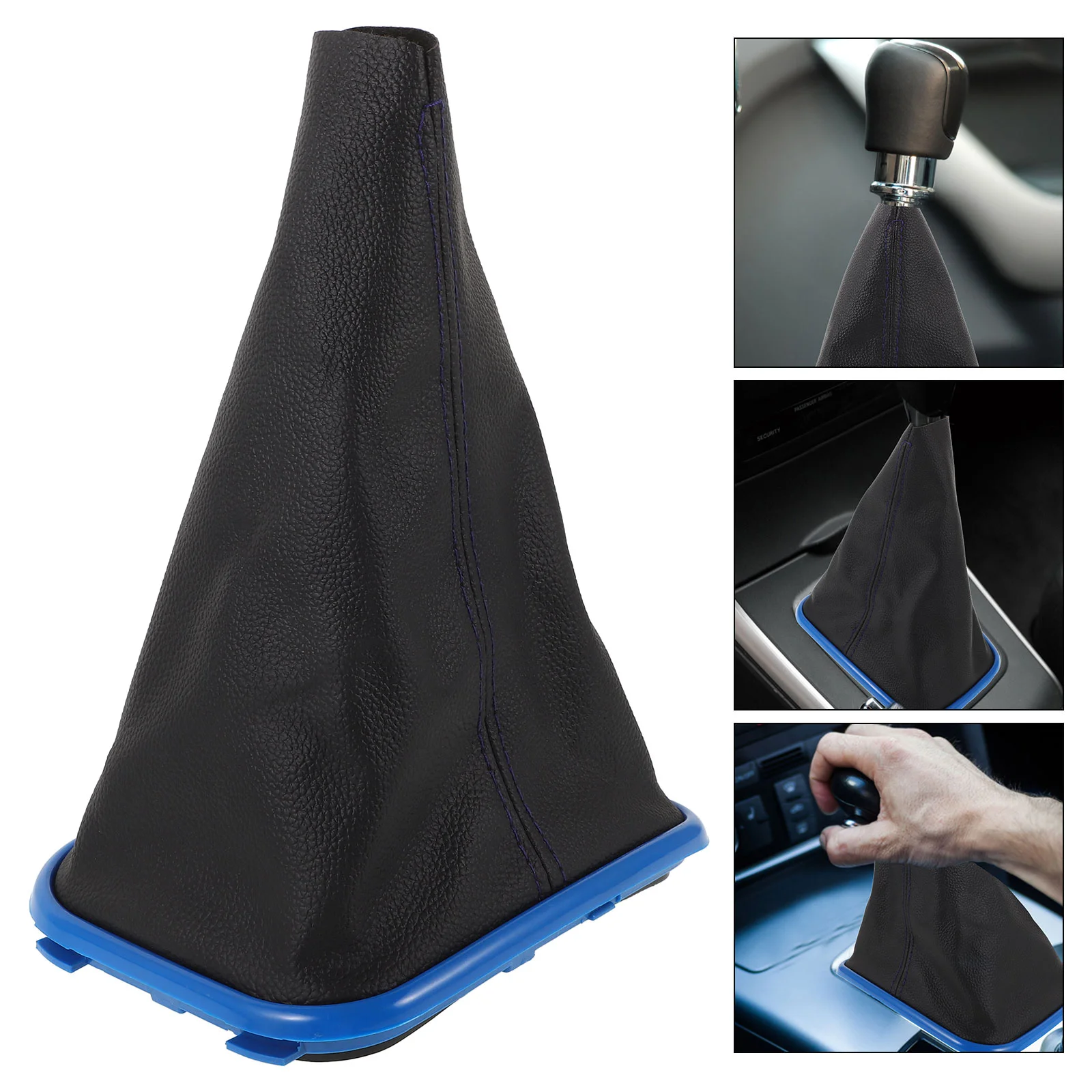 

Gear Shifter Cover Shift Sleeve Shift Boot Retainer Universal Manual Gear Shifter Dust Cover