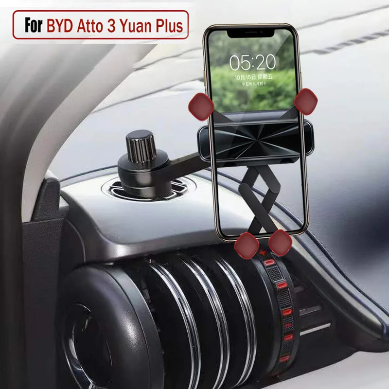 Gravity Car Phone Holder Mobile Cell Phone Support Mount for BYD Atto 3
