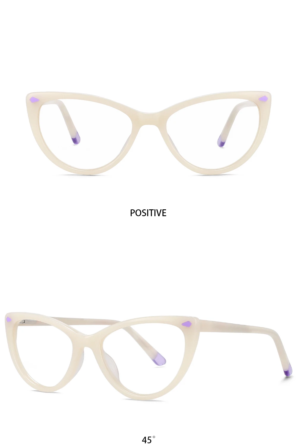 CCSpace Kids Cat Eye Eyeglasses 56600 – FuzWeb