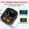 Mestek Socket Tester Outlet Tester RCD GFCI NCV Test Outlet checker EU US UK Plug Ground Zero Line 30mA Smart Socket Detector 2