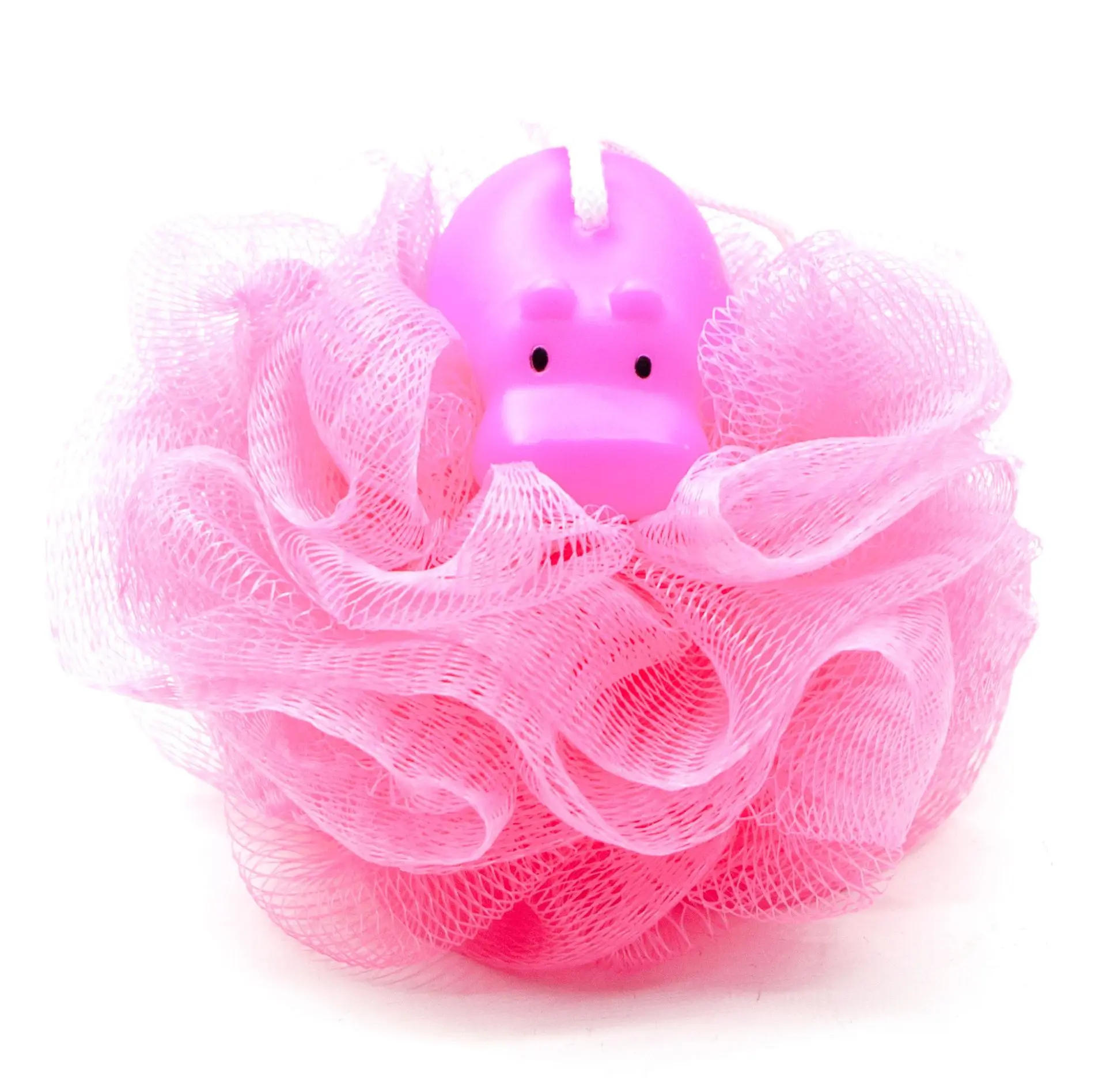 Ball Shape Baby Shower Sponge Body Wash Towel Newborn Bath