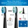 4 Pcs Electric Toothbrush Heads Compatible with Fairywill D7/D8/FW507/FW508/FW551/917/959/SG-E9 Moderately Soft Bristles Brush 5