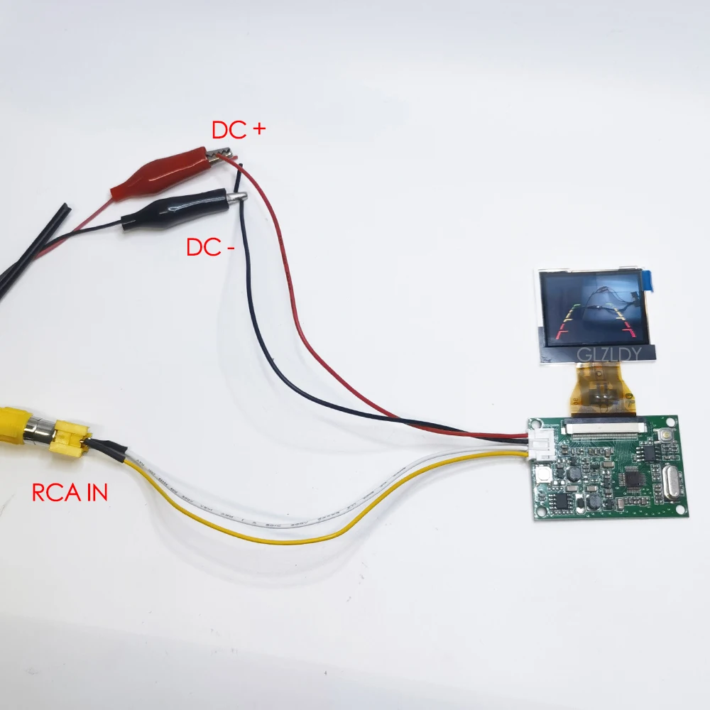 1.5 inch lcd display module kit NTSC/PAL automatic switch 480x240 4:3 auto switch RCA AV For doorbell Car Display CCTV Car Video