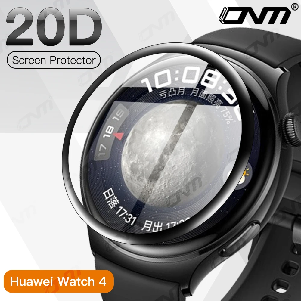 20D Screen Protector for Huawei Watch 4 3 Pro Flexible Soft Protective Film for Huawei Watch 4 Pro Full Coverage Film Not Glass full coverage screen protector for huawei watch gt 3 runner film protection foil for huawei watch gt 3 runner not glass