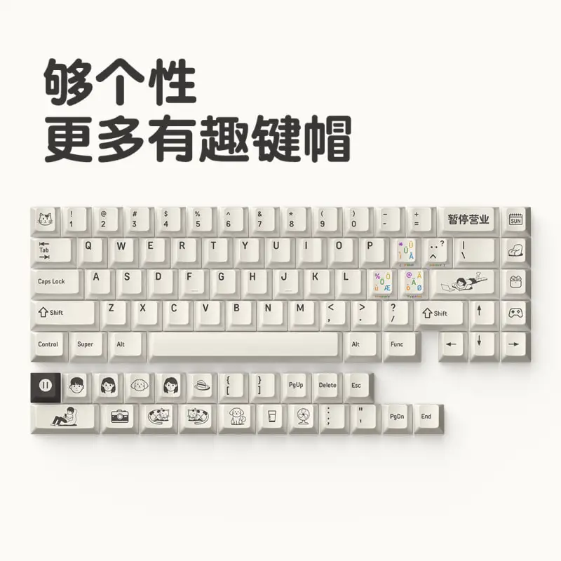 Mikit M65 Mechanical Keyboard Customized Wireless Tri-mode Hot