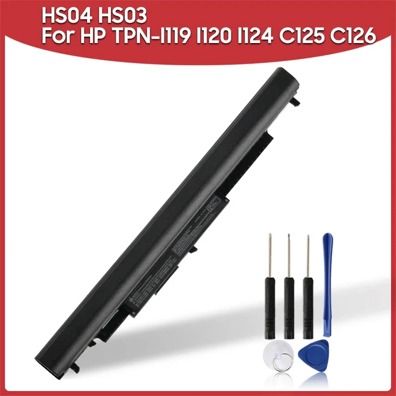 Новый Сменный аккумулятор 2670 мАч HS04 HS03 для HP TPN-I124 I120 C126 348 G3 255 G4 HSTNN-PB6T 807957-001