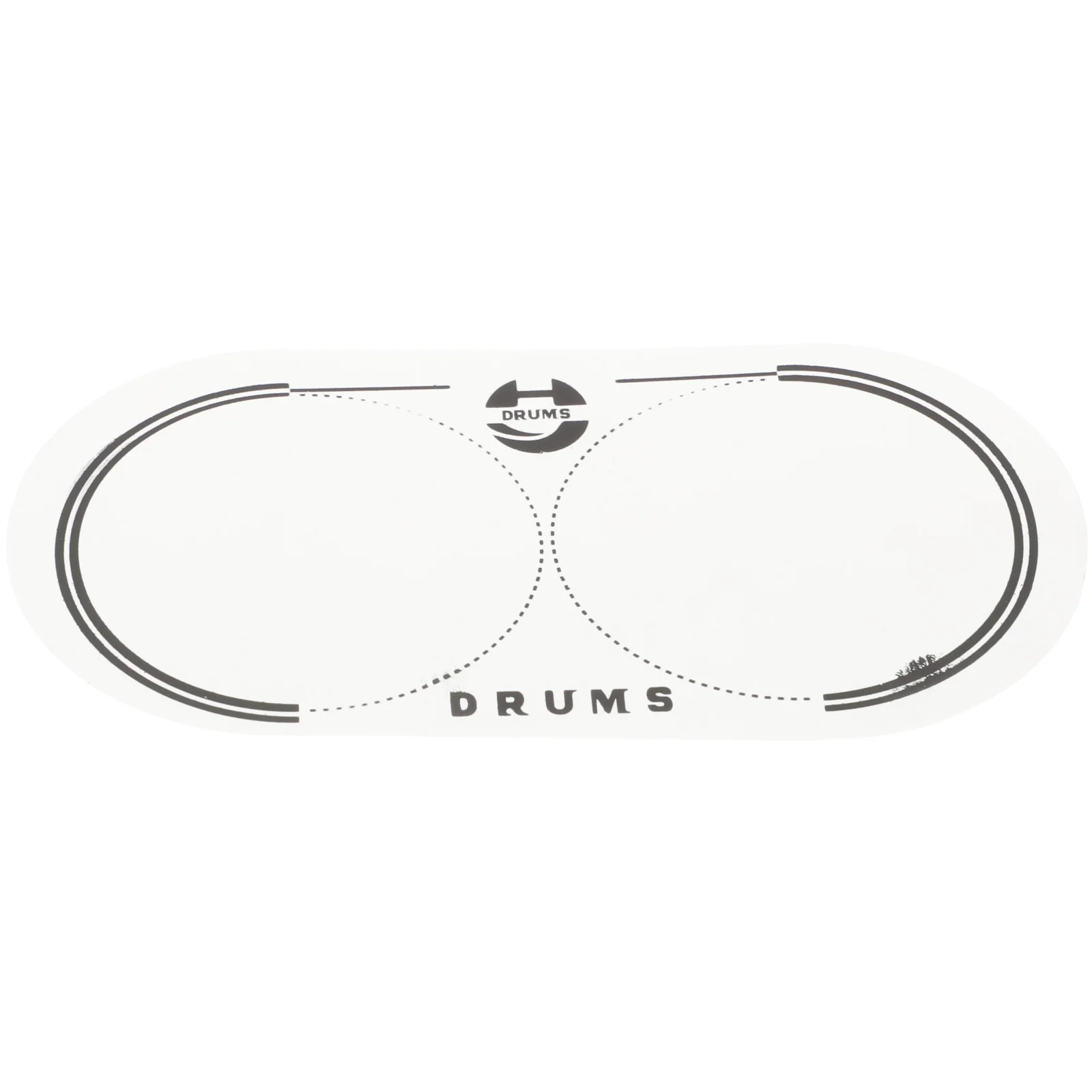 

Drum Instrument Patch Drum Reinforcement Sticker Pad Musical Instrument Part