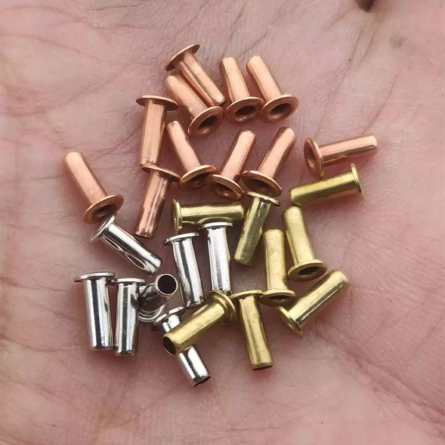 Silver/Gold/Red Hollow Out Cam Rivet To Fix Steel Wheel For Zippo Kerosene Lighter Universal DIY Repair Replace Upgrade Parts 5