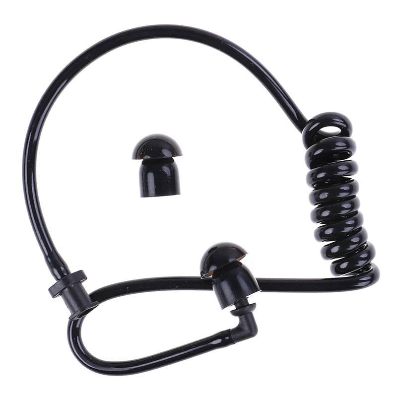 Remplacement du tube d'air à ressort Walperforated Talkie, bobine d'écouteur, tube d'air acoustique, remplacement du bouchon d'oreille, casque d'écouteur radio 4