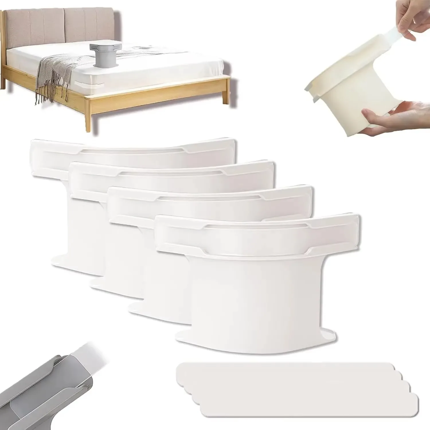 مشابك تثبيت زوايا الشرشف – غطاؤك ثابت... ونومك أري...