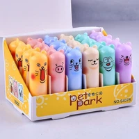 24pcs/lot Moisturizing Fruit Flavor Colourless Cartoon Lip Balm Natural Plant Lip Gloss Fruit Embellish lipstick Makeup Tools 1