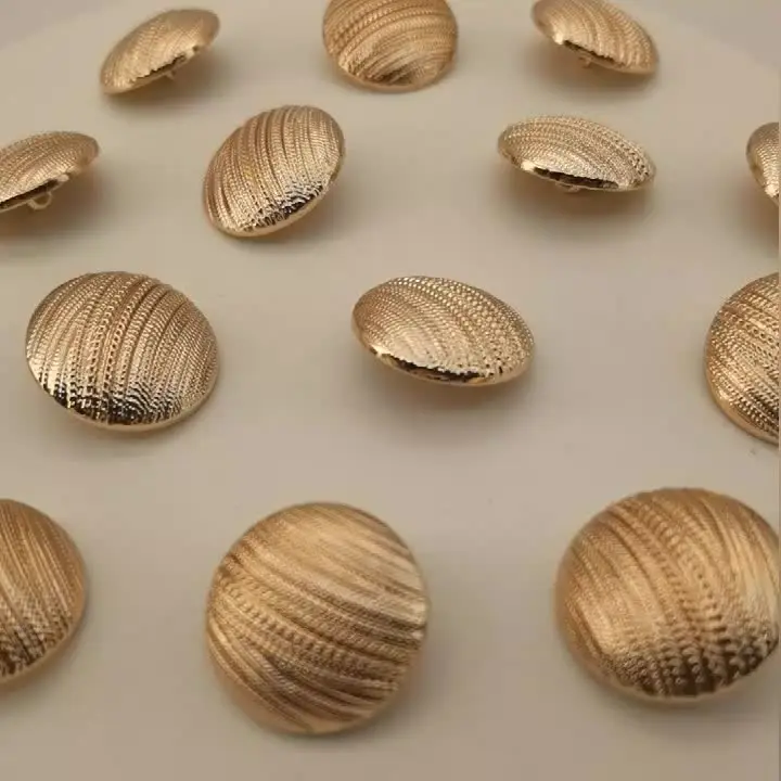Faux Parel Goud Metalen Vrouwen Jas Knopen Voor Kleding Vintage Trui Decoratieve Knopen Kwaliteit Naaien Accessoires