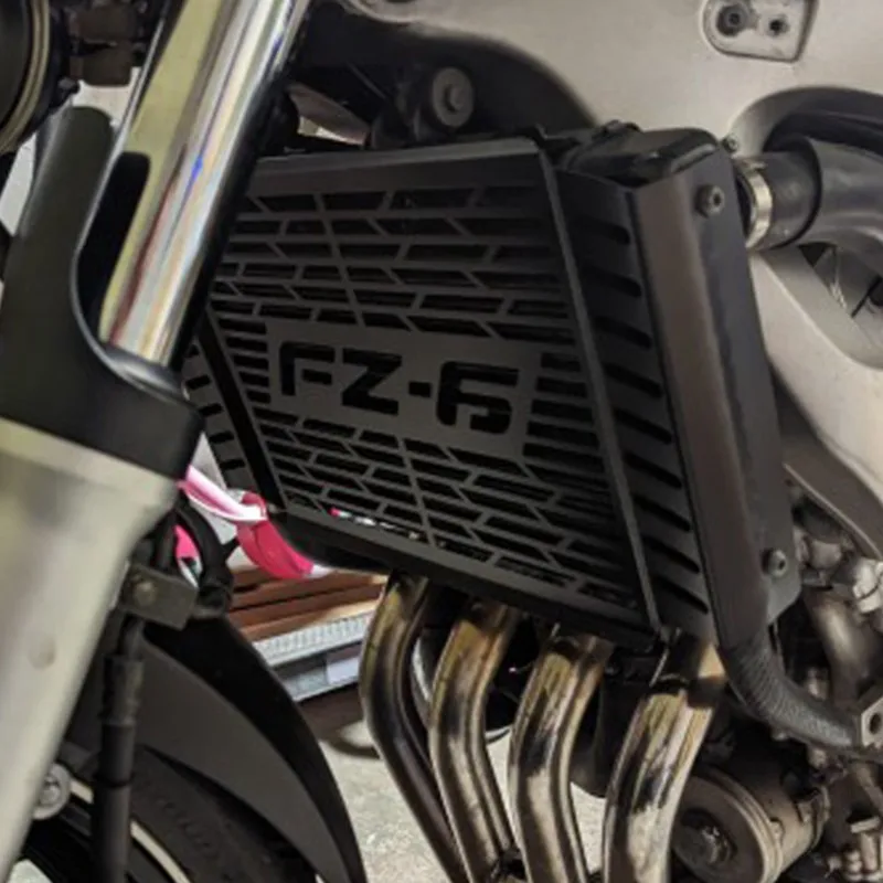 

Мотоциклетные аксессуары для YAMAHA FZ6 Fazer 2007-2008-2009-2010 Защита радиатора резервуара для воды сетка для защиты радиатора FZ6 07-10