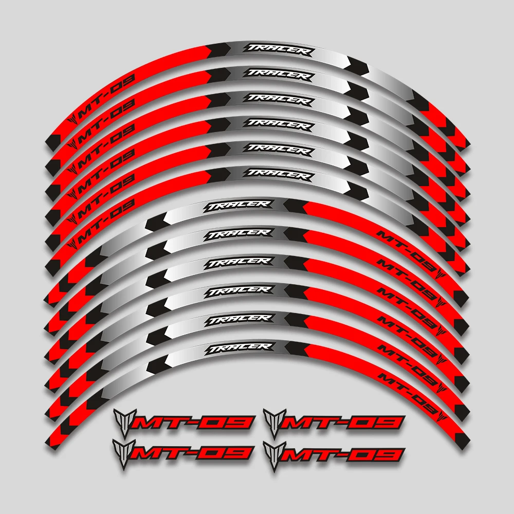 

Новая наклейка с рисунком для YAMAHA MT09 MT-09 mt 09 2021 2022, аксессуары для мотоциклов, колеса, Светоотражающая полоса, обод, Набор наклеек для шин