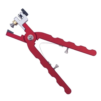 Leather Watch Bracelet Cutting Plier for Straps to Fix Catches Spring Bar Hand Tool Pliers Red Straight 1