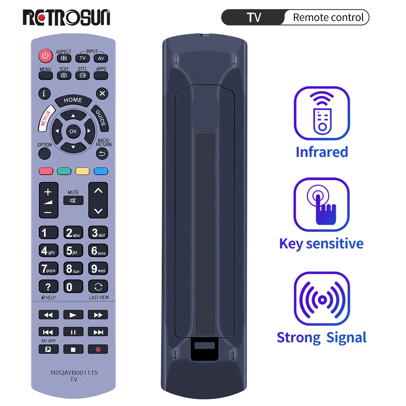 New N2QAYB001115 Fit For PANASONIC TV Remote Control - AliExpress