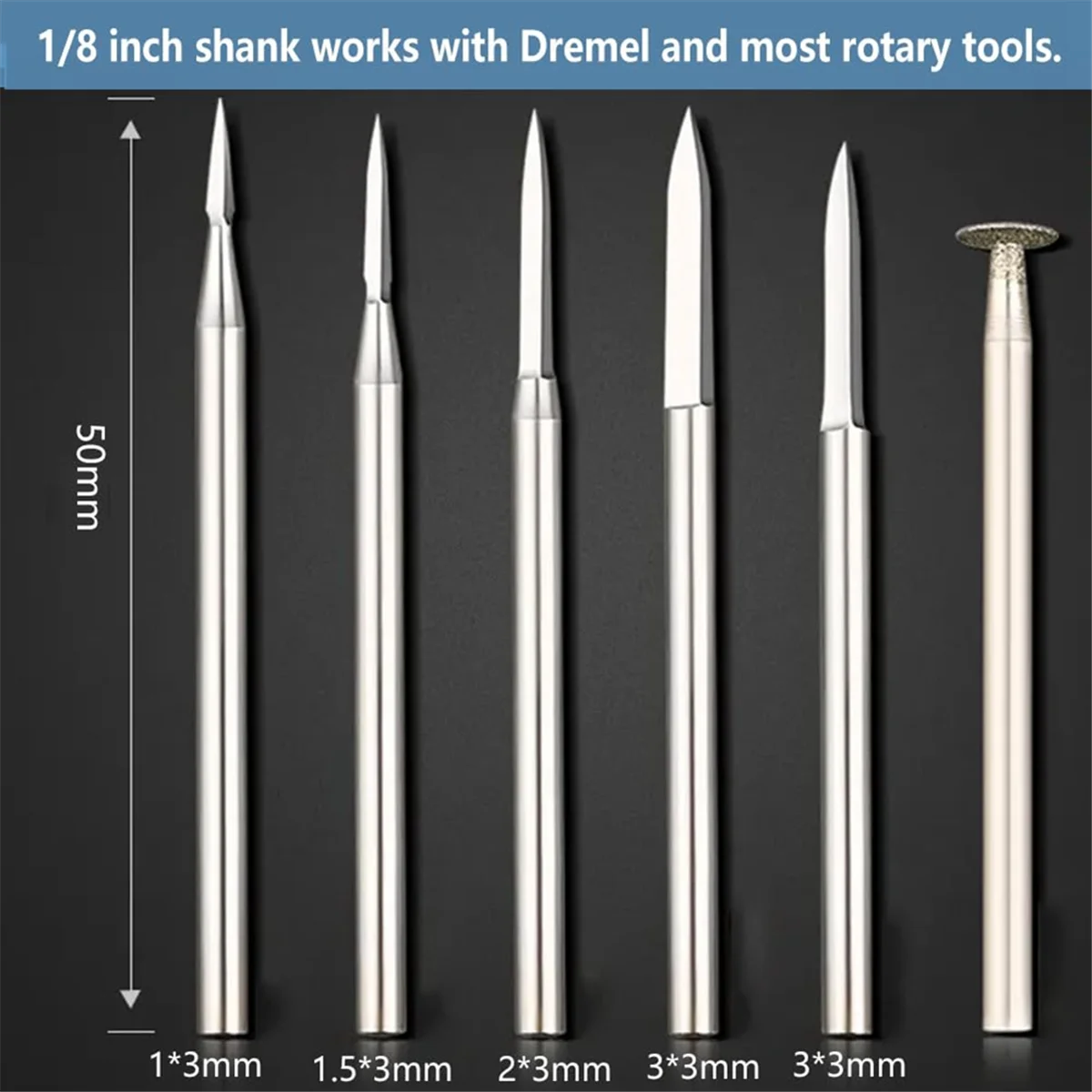 6PCS Wood Carving Drill Bits 3