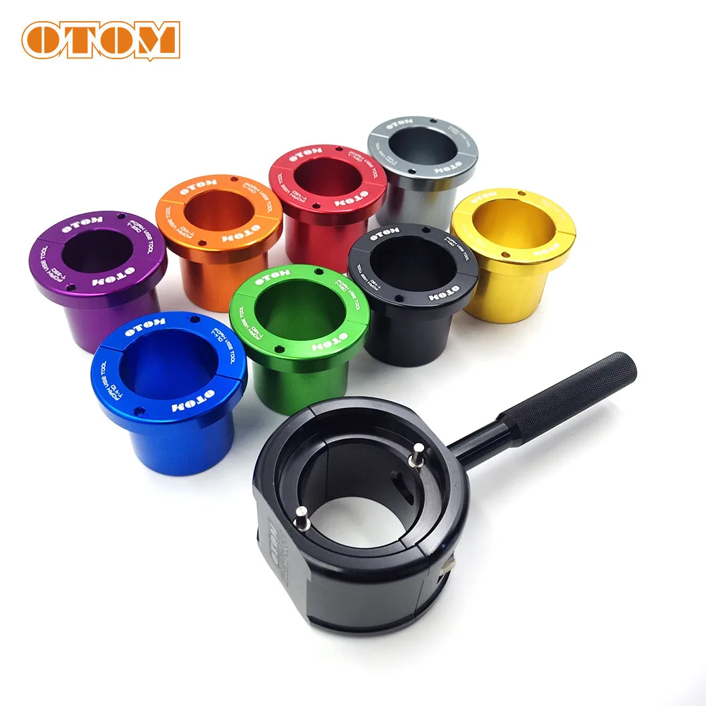 OTOM Motorcycle Aluminum Fork Vise Tool Configure Handlebars Universal Shock Absorber Removal Repair Clamp Wrench Accessories