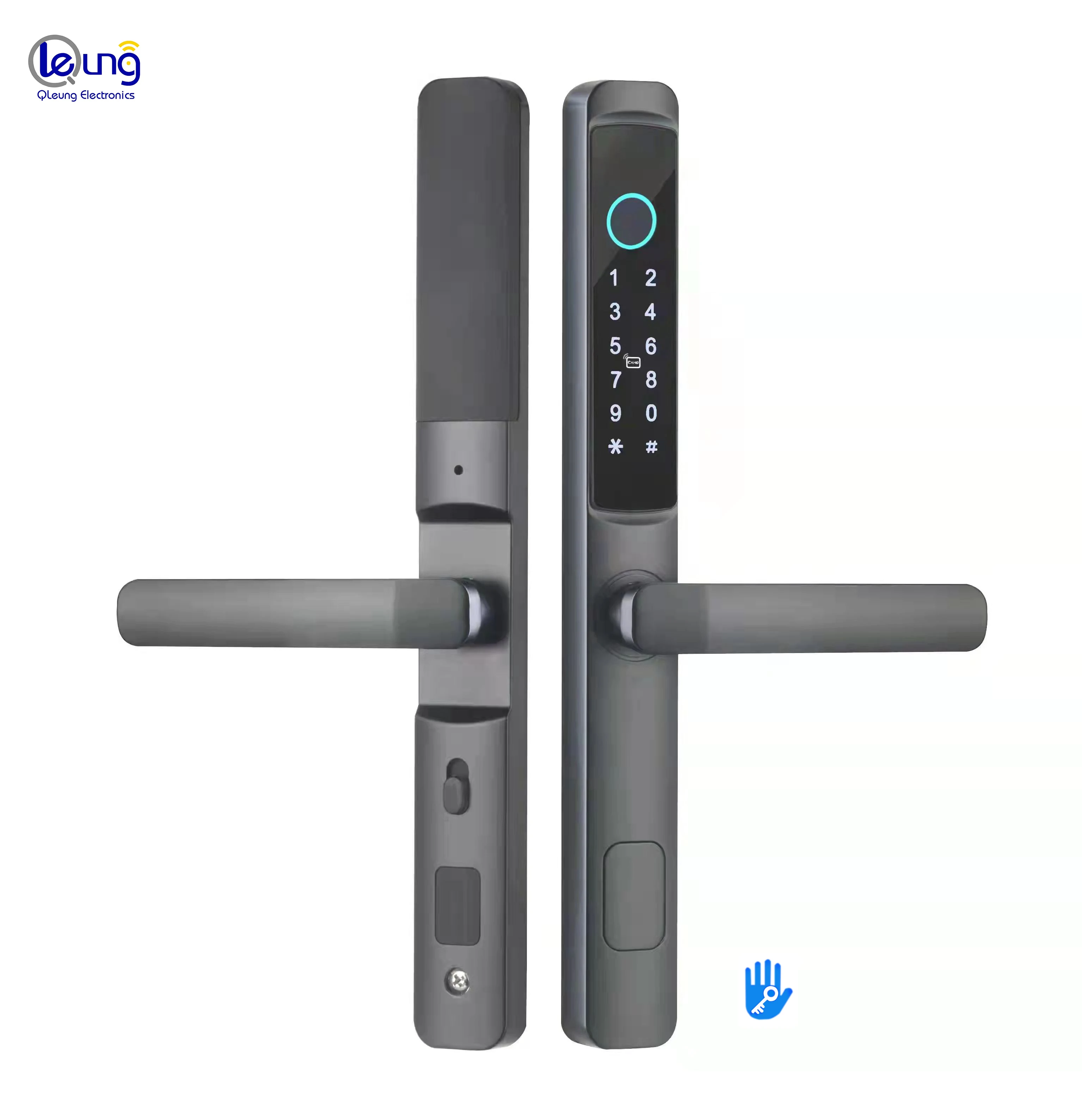 

Competitive Price S617 TTlock APP Waterproof Doorlock Intelligent Fingerprint Card Code Key Smart Door Lock