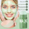 Green Tea Mask Face Clean Stick Moisturizing Deep Cleansing Remove Pores Blackhead Facial Mask Oil Control Cosmetics Makeup 1