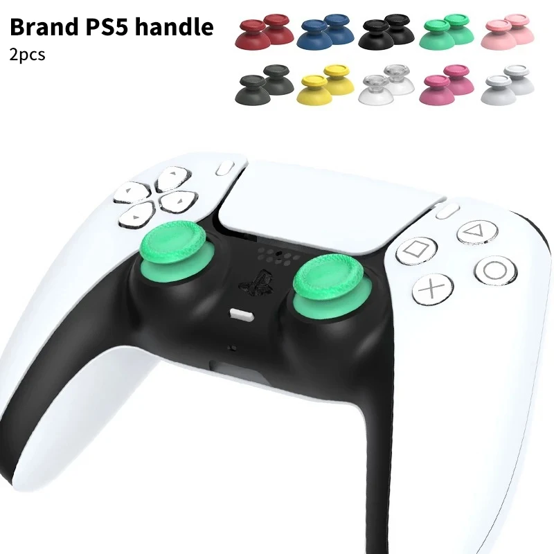 1 Paio Di Joystick Con Testa A Fungo A Bilanciere 3D Per Impugnatura Ps5 Testa A Fungo Ps5 3D Nuovissimo Pulsante Joystick Superficie Verniciata