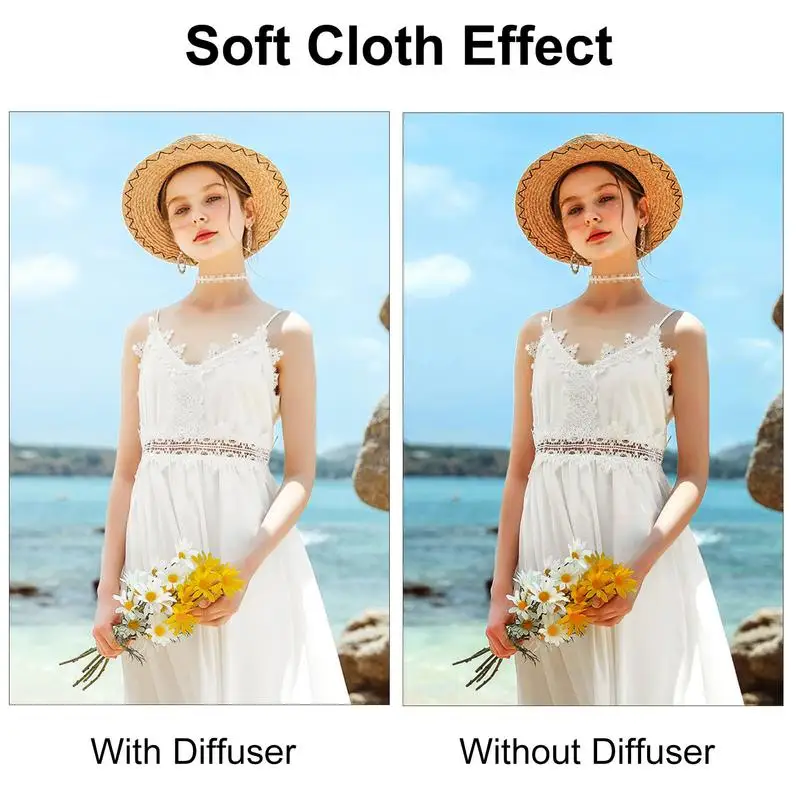 Speedlight Softbox Foldable Camera Flash Light Softbox Octagonal Soft Light Cover Fit For Most Cameras Enhanced Flash Photograph