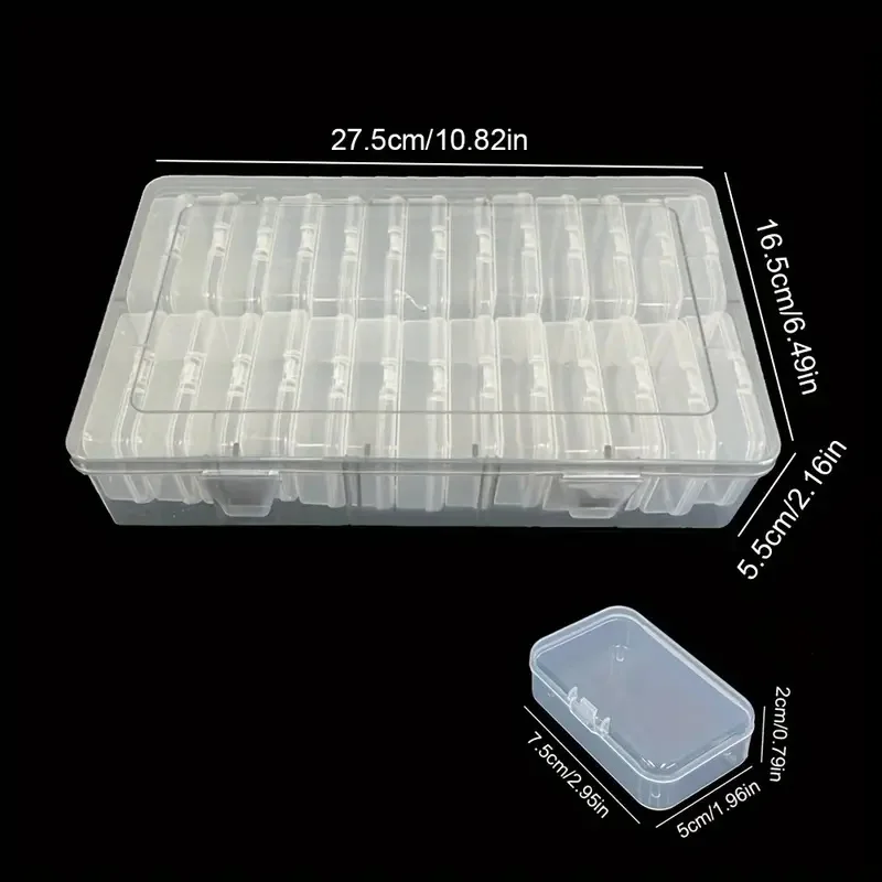 Transparent Craft Storage Box 3