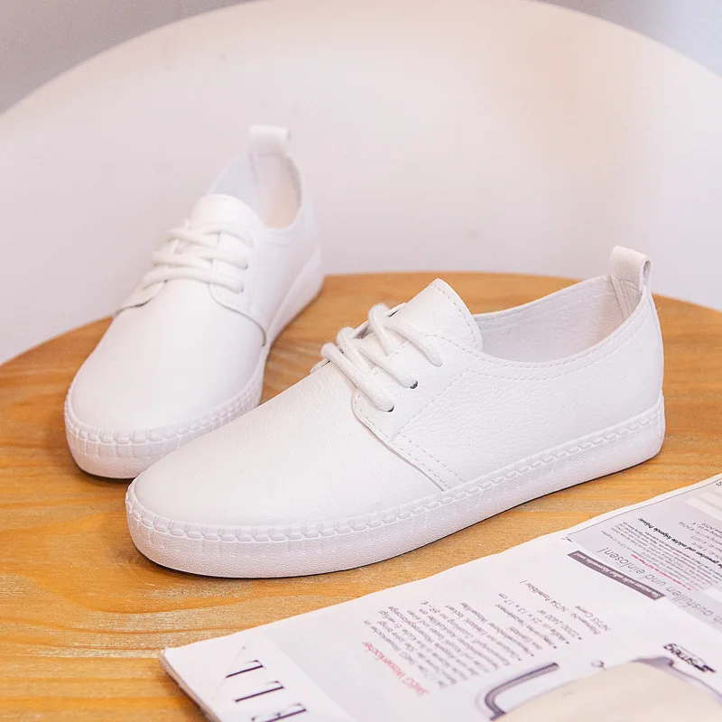 

New Women Shoes Ladies Vulcanize Shoes Fashion Sneakers Low-cut Woman Casual Loafers Korea Student Classics Best Sports Shoes
