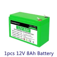 Batterie au lithium aste pour éclairage électrique, stockage solaire, 12V, 12Ah, 18650, 18650 5