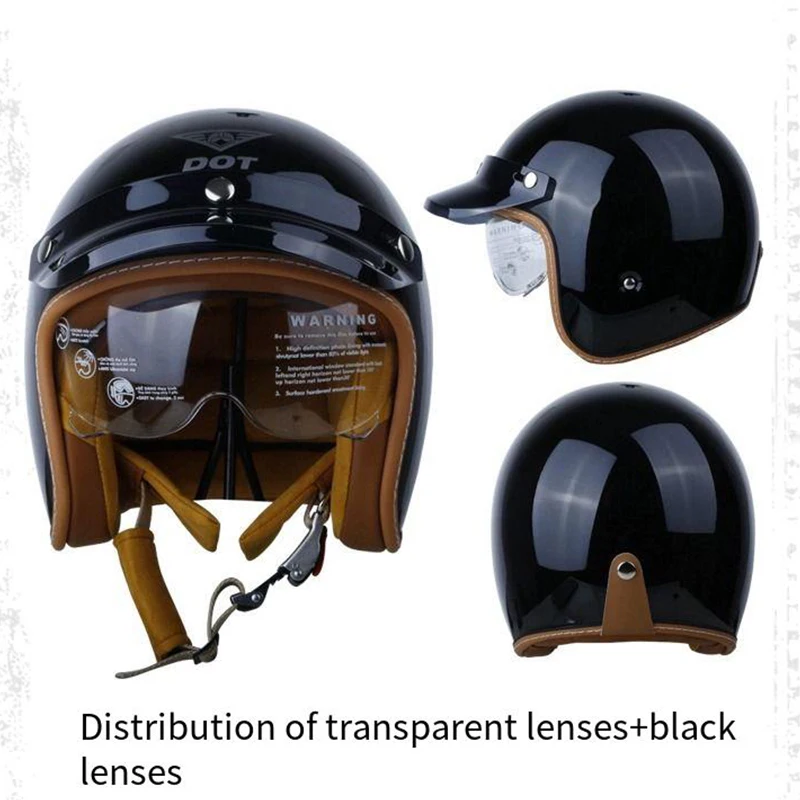 Retro Harley-Davidson motorcycle Bluetooth helmet for men and women in summer four seasons sunscreen motorcycle personality cool