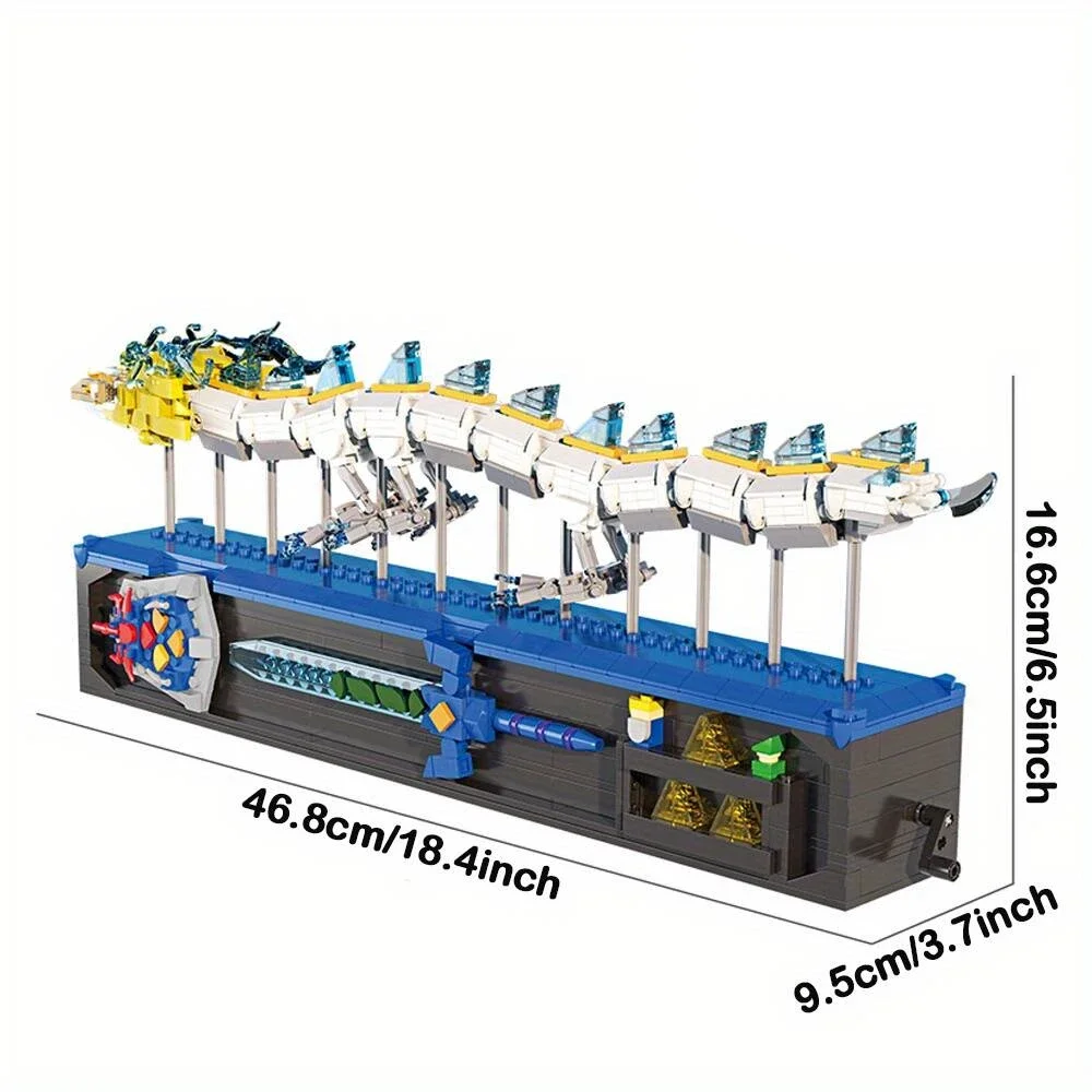 Set de construction Dragon Blanc Zelda BOTW