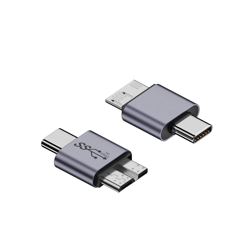 High-Speed USB-C to MicroB Data and Charging Cable Adapter