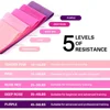 Resistance Bands Set – 5pcs Elastic Workout Loop Bands for Yoga, Pilates, Booty & Home Gym Training 2