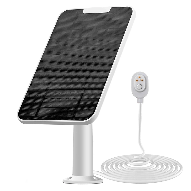 Pannello Solare Impermeabile Per Telecamera Di Sicurezza Compatibile Con Telecamera Di Sicurezza Arlo Ultra/Ultra 2/Pro 3/Pro 4/Pro 3 Proiettore Ecc.