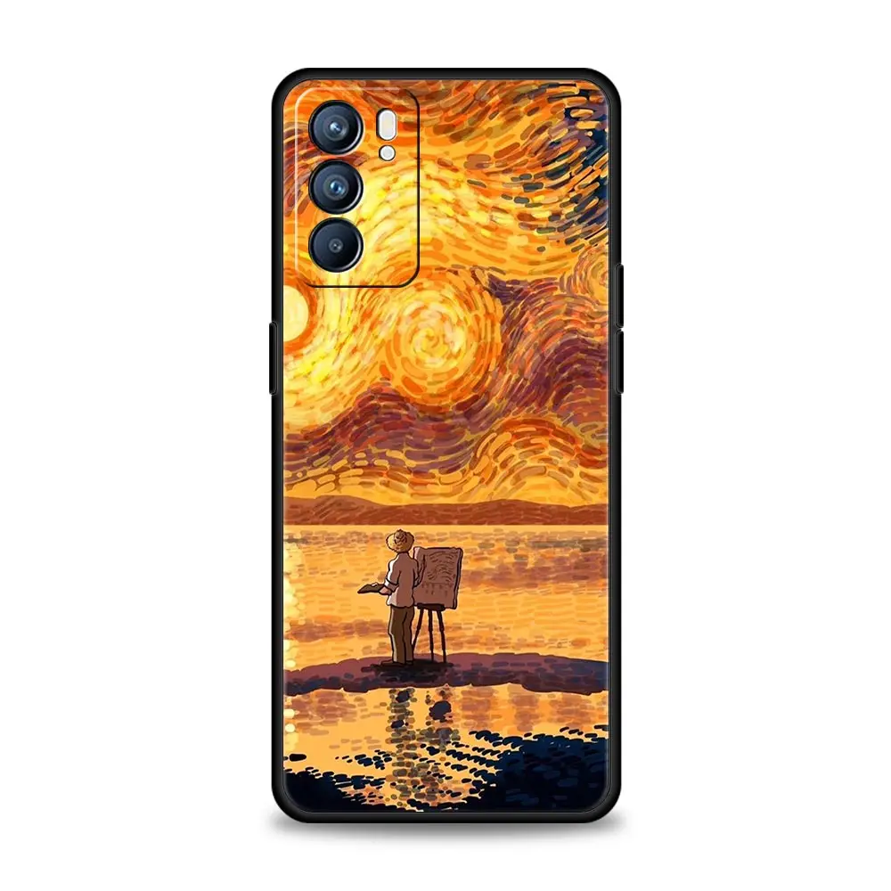 Van Gogh's The Starry Night Art-Inspired Phone Case Cover