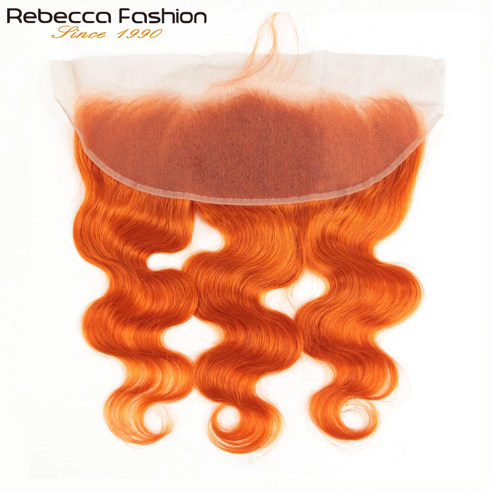 Rebecca Brazilian Straight Hair 613 Blonde Lace Frontal Closure 13x4 Ear To Ear Frontal 100% Remy Human Hair Lace
