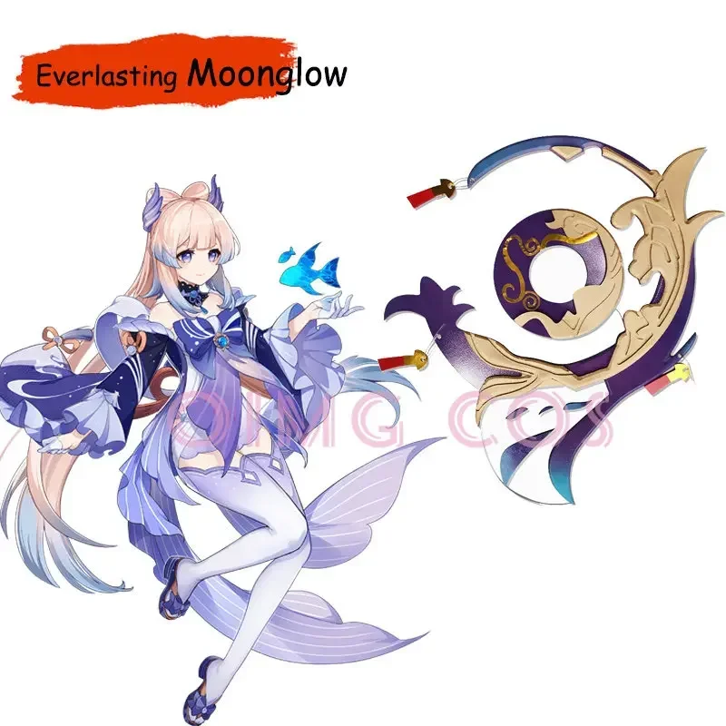 

Genshin Impact Sangonomiya Kokomi Cosplay Weapon Props Model Separable Everlasting Moonglow
