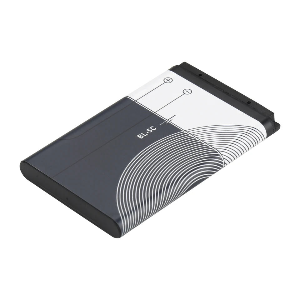 Originale BL-5C batteria del telefono per Nokia 1000 1010 1108 1110 1112 1116 E50 E60 N70 6680 2020 6267 BL5C 1020mAh  509