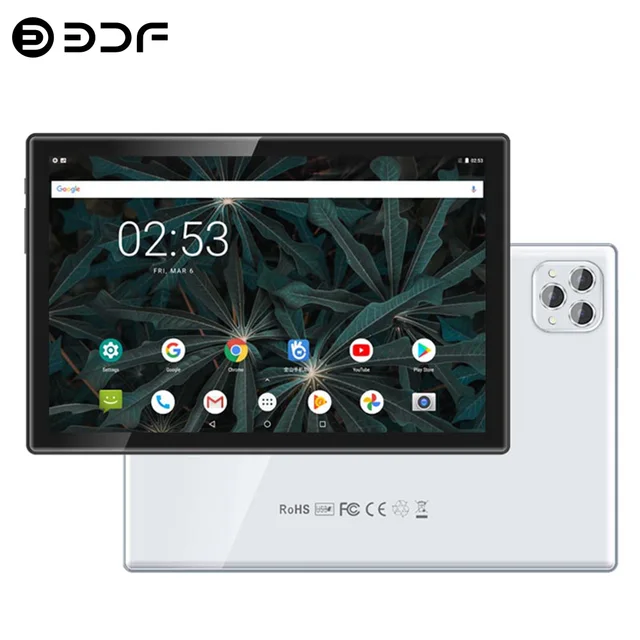 2024 New 10.1 Inch Android Tablets Octa Core 8GB RAM 256GB ROM Google Play 3G 4G LTE Dual SIM Dual WiFi Tablet PC Android 12 1