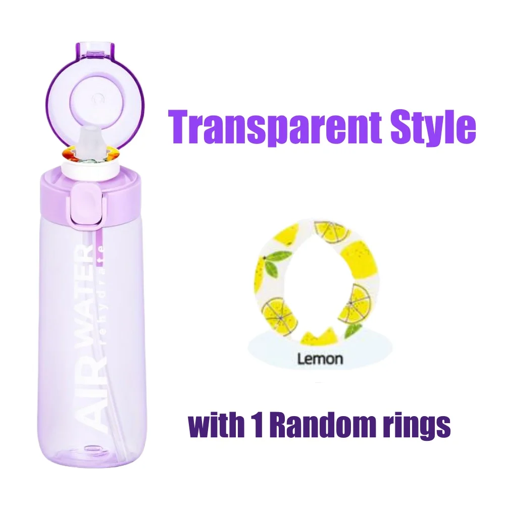 1 ring Clear Purple
