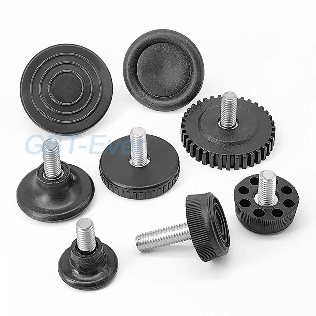 Tahikem Lot De 4 Pieds De Nivellement Réglables M10, Pieds De Nivellement Robustes Pour Meubles Avec