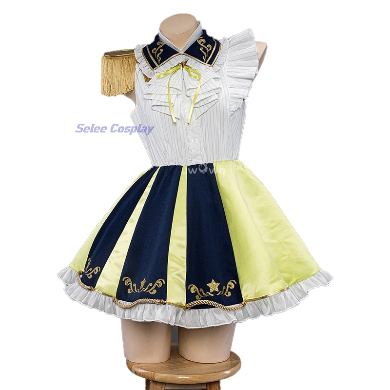 

Костюм для косплея аниме Oshi No Ko Mem-Cho, парик, сценическая Униформа Memu cho, косплей на Хэллоуин, блестящие цвета