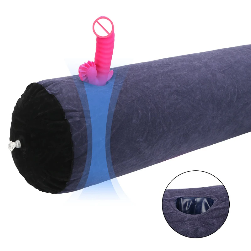 BDSM Pluggable Dildo Poses Furniture Sexy Games Sex Seat Positioning Cushion for Couple Deeper Penetration Inflatable Sex Pillow sex toys sex chair bed
